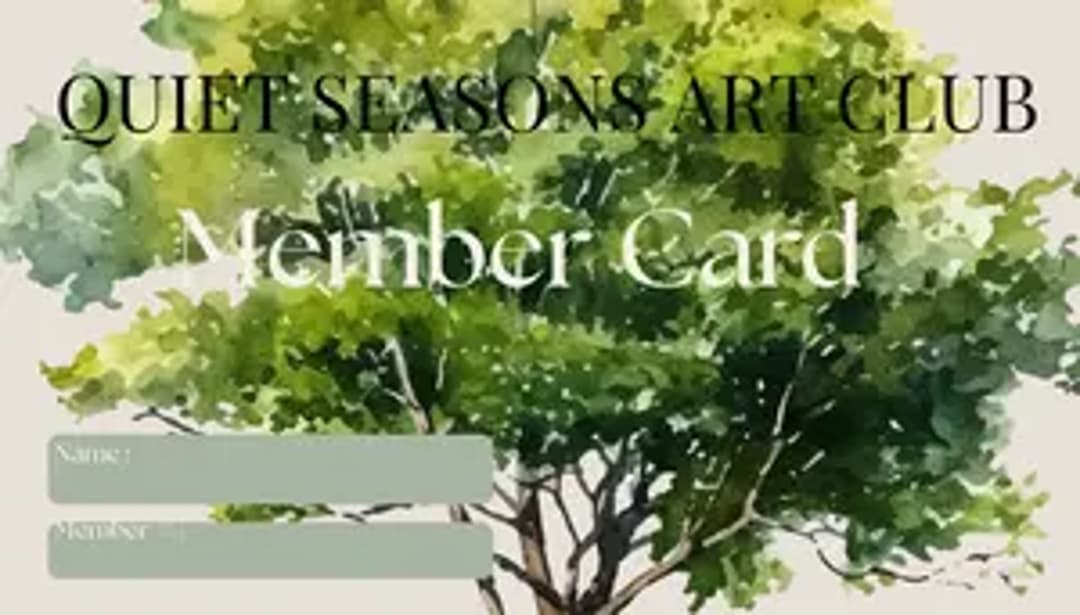 Quiet Seasons Art Club thumbnail 1