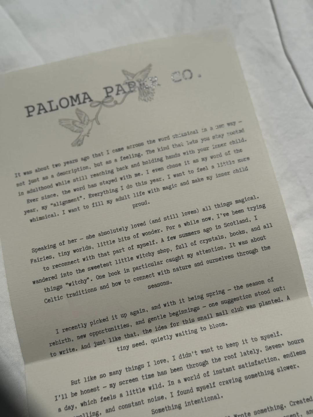 Paloma paper Co. — image 1