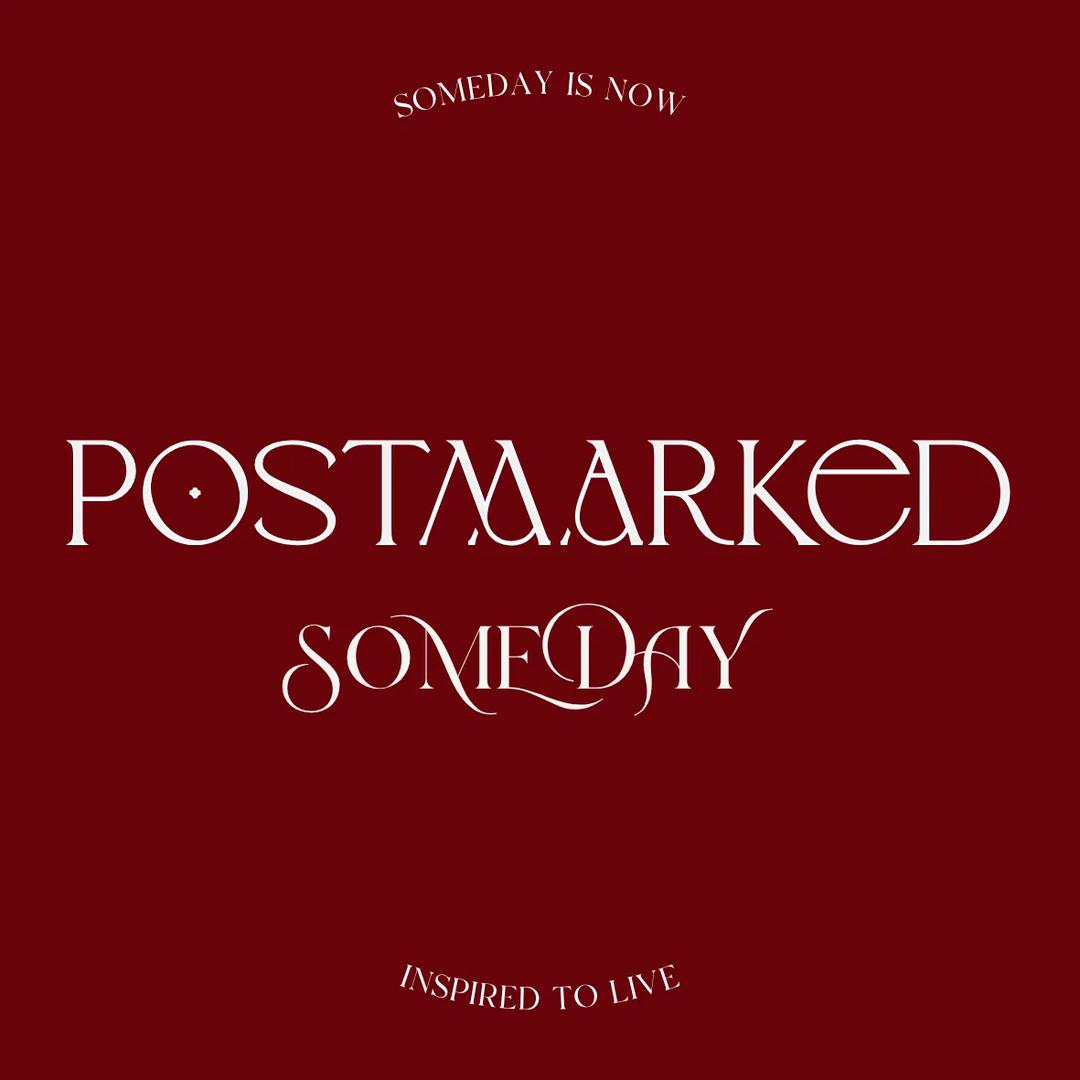 Postmarked Someday — image 1