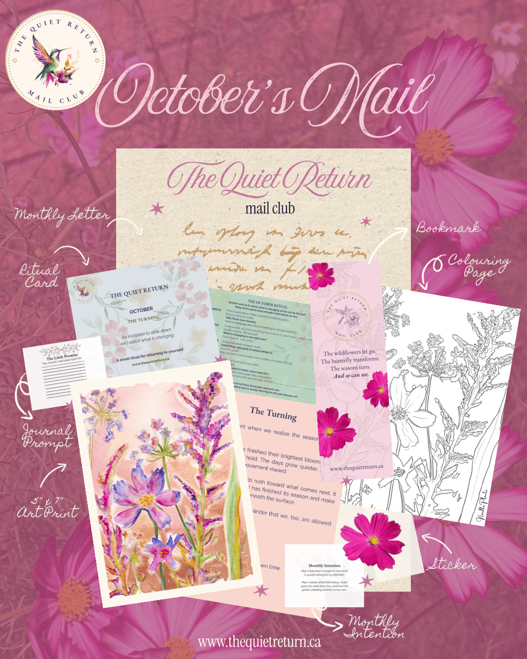 October - The Turning mailing, photo 1