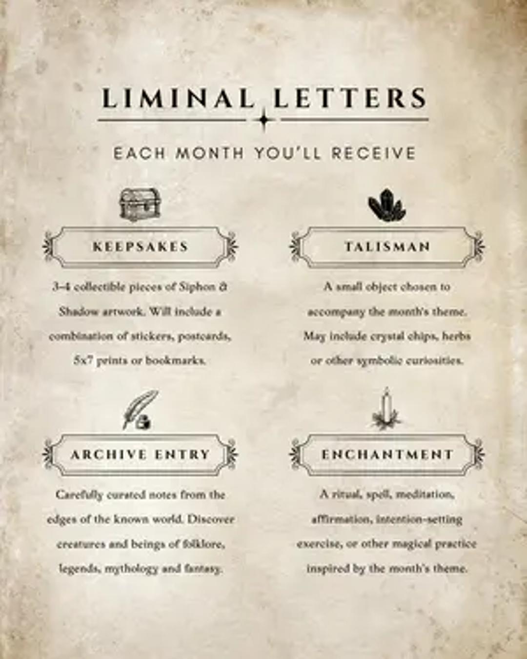 Liminal Letters by Siphon & Shadow thumbnail 4