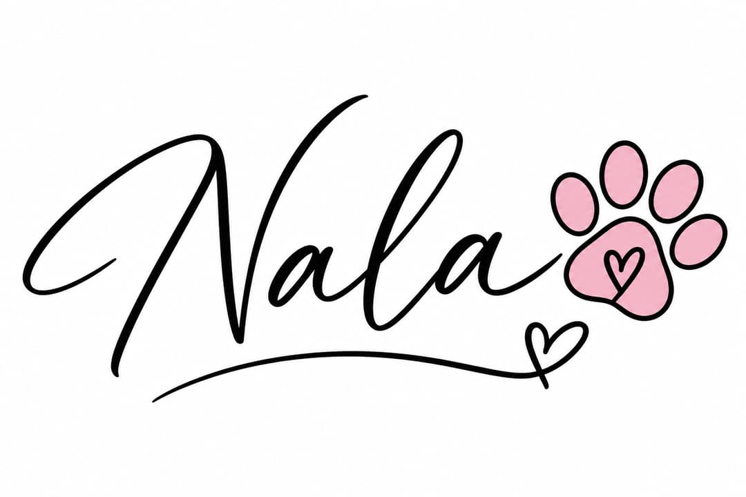 Nala and family signature