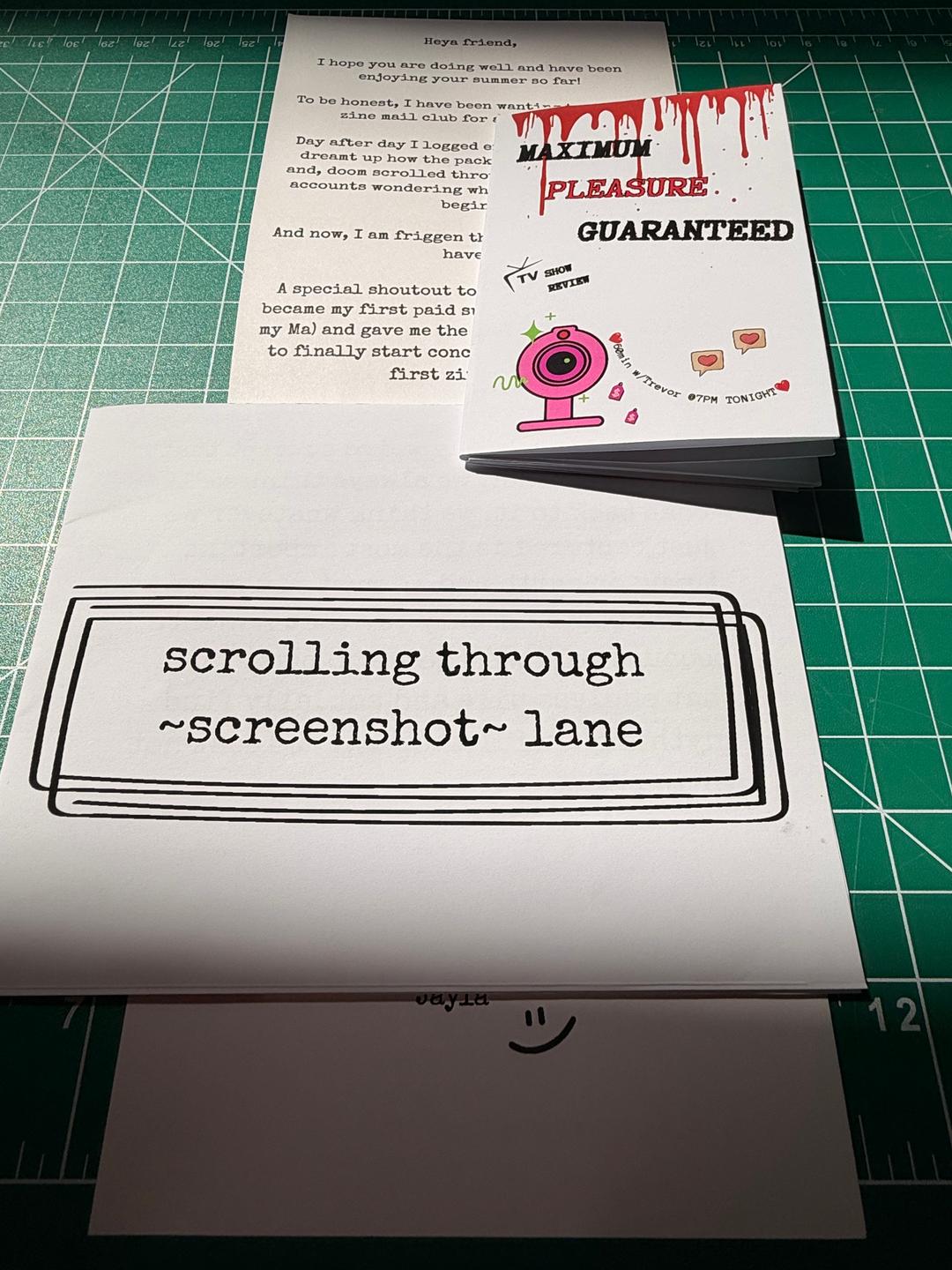 ♡ Prescription :: Zines :: August 2026 ♡ mailing, photo 1