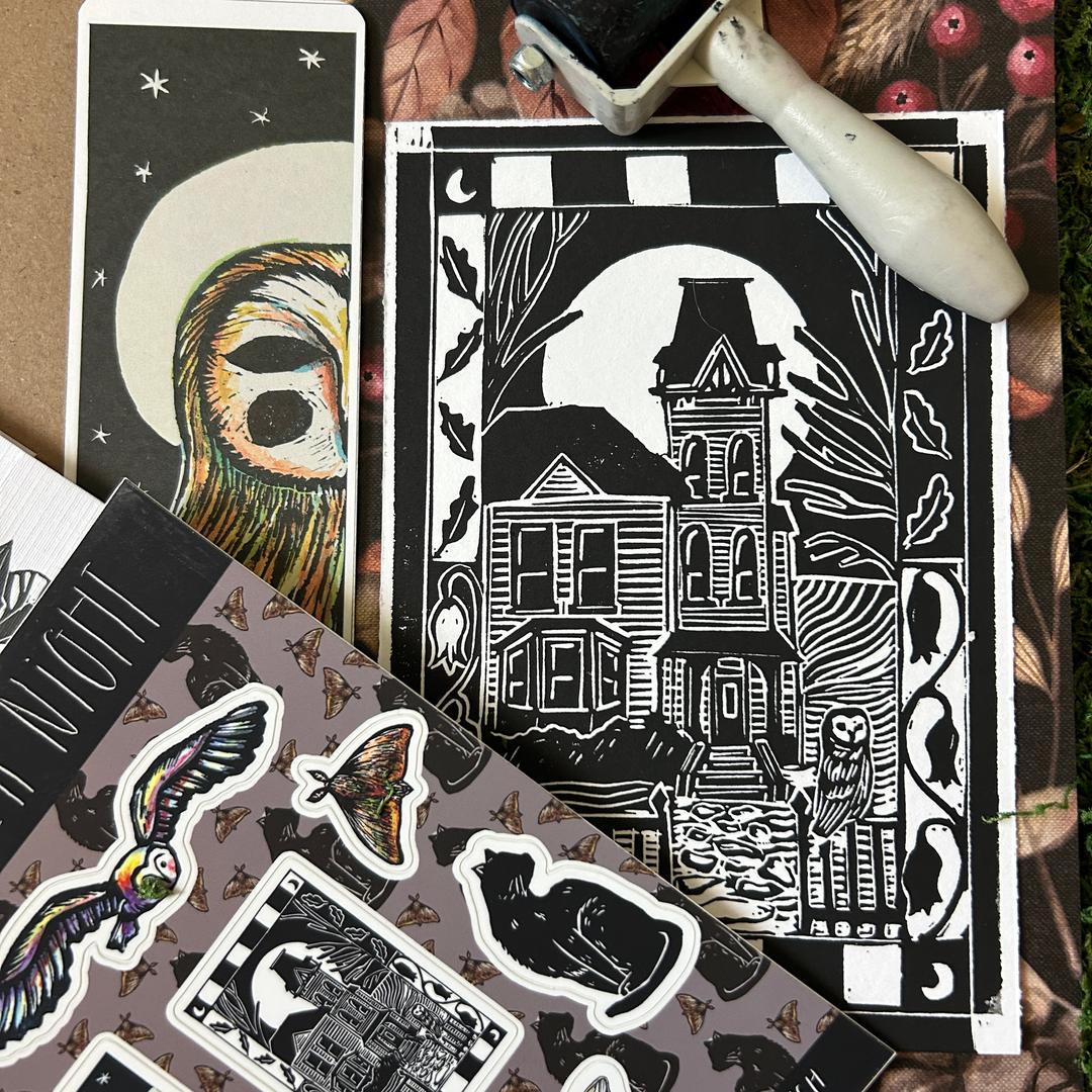 October at Night mailing, photo 1