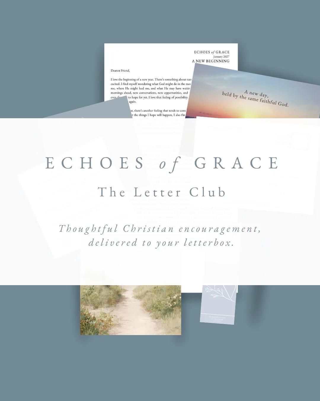 Echoes of Grace: The Letter Club