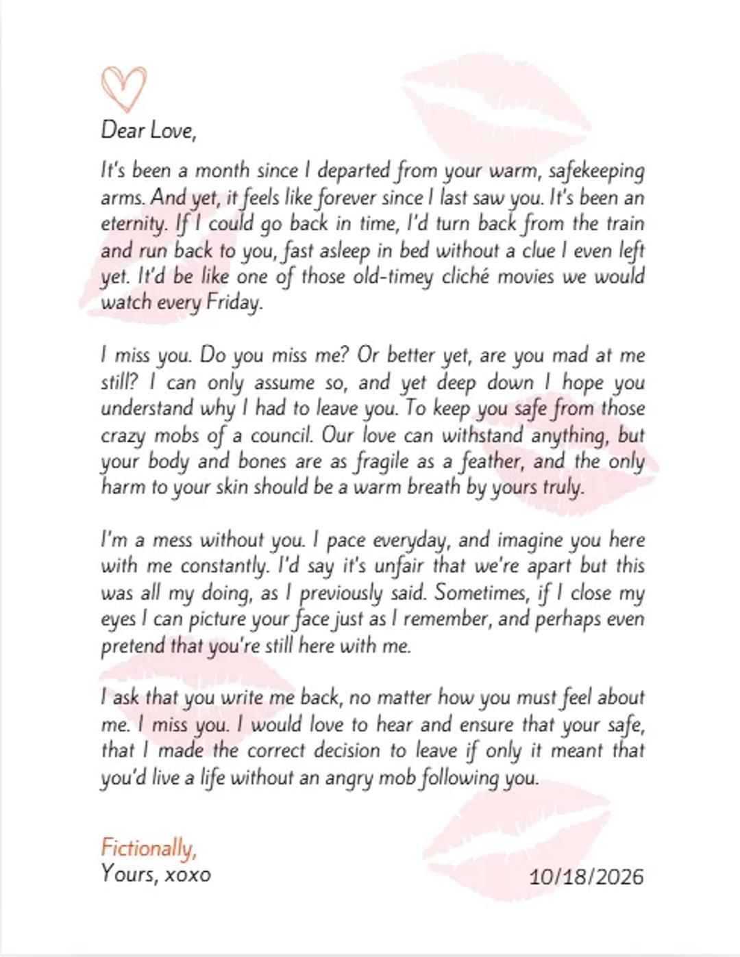 Fictionally For You — image 3