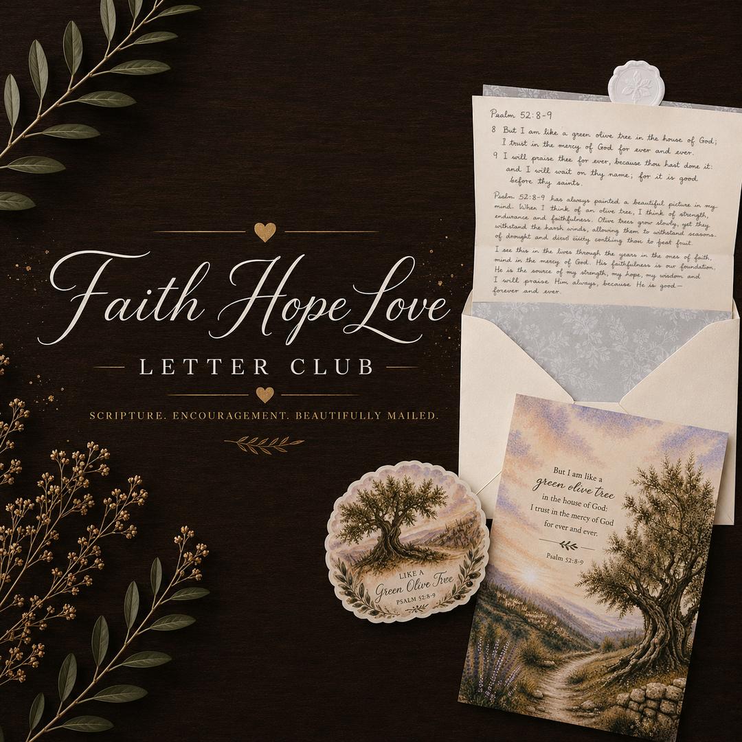 Faith Hope Love Letter Club