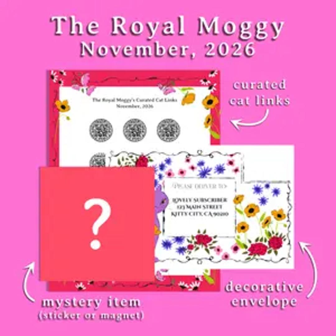 The Royal Moggy Cat-Themed Snail Mail Club thumbnail 5
