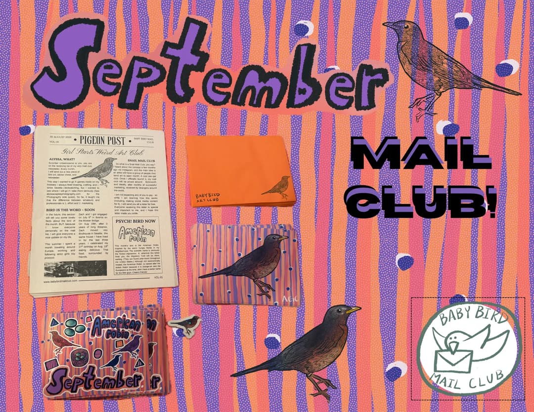 Baby Bird Mail Club — image 1