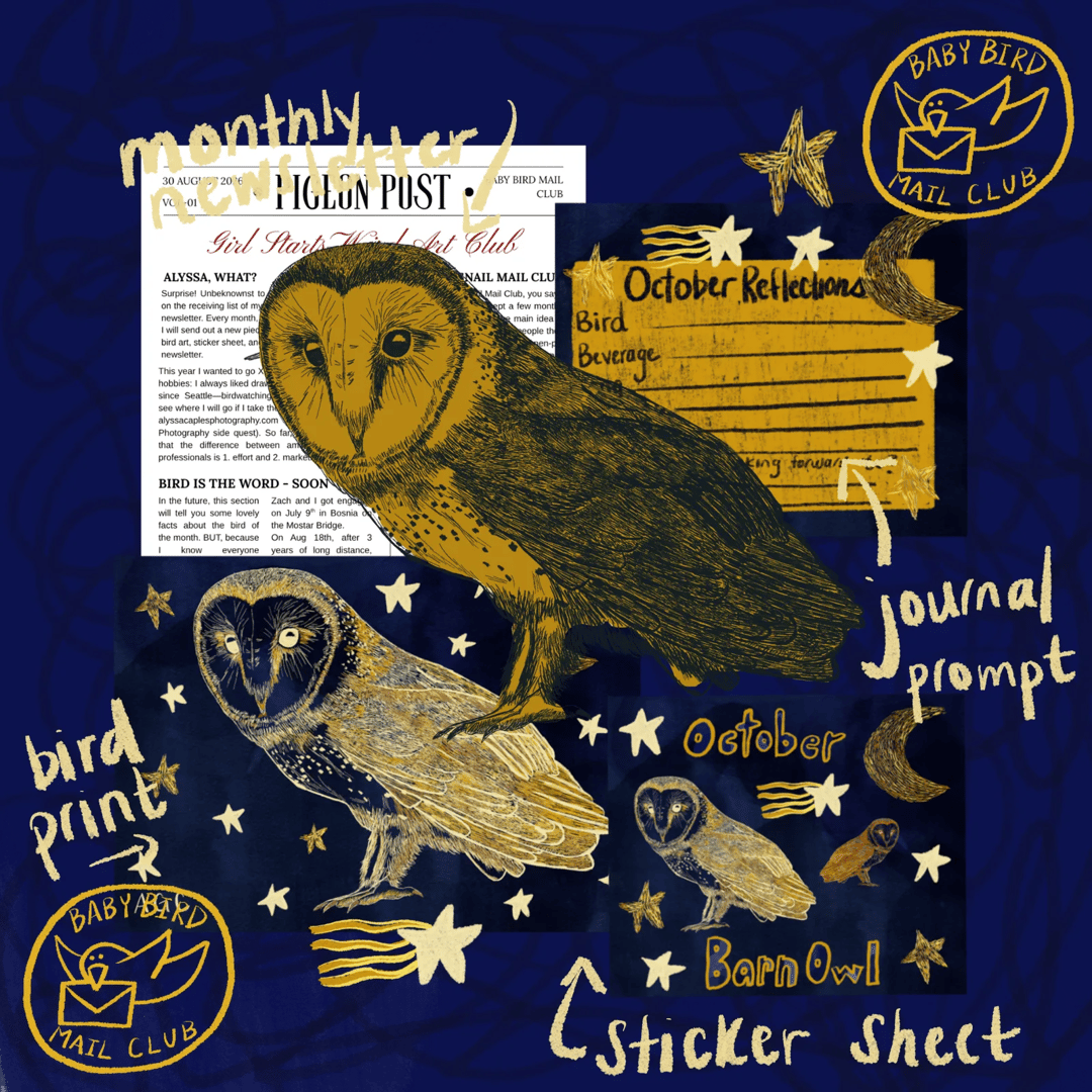 Baby Bird Mail Club