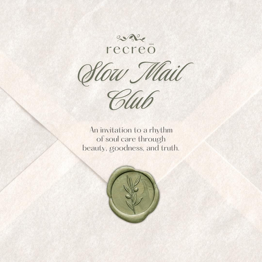 recreō Slow Mail Club