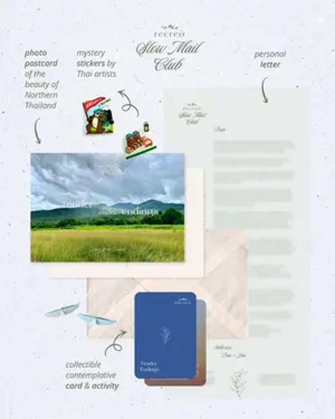 recreō Slow Mail Club thumbnail 1