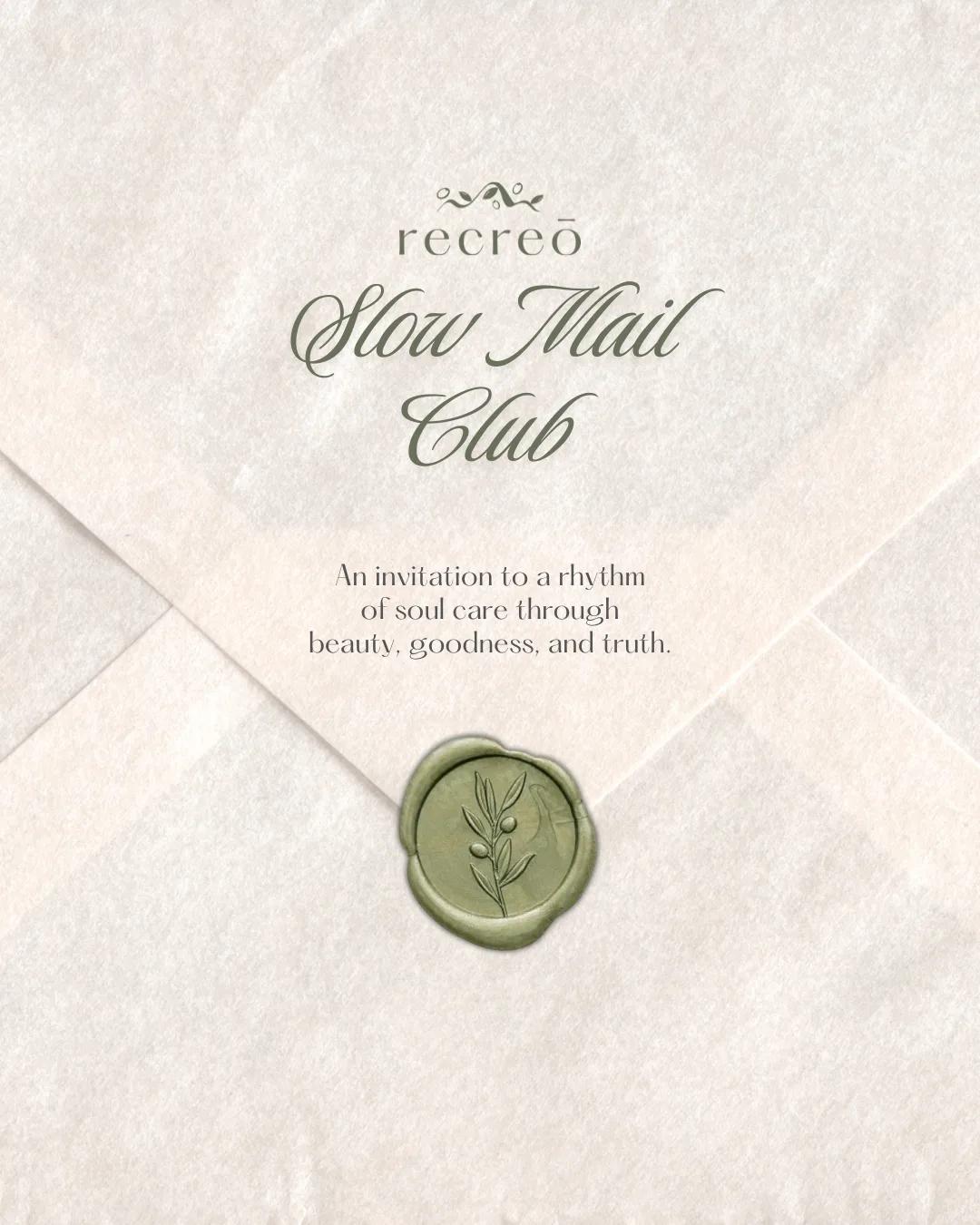 recreō Slow Mail Club — image 2