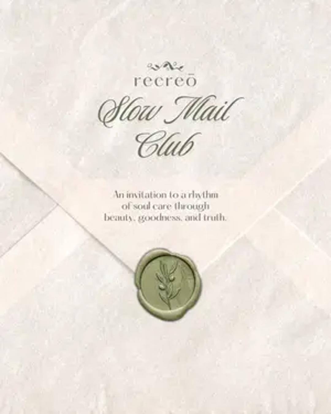 recreō Slow Mail Club thumbnail 2