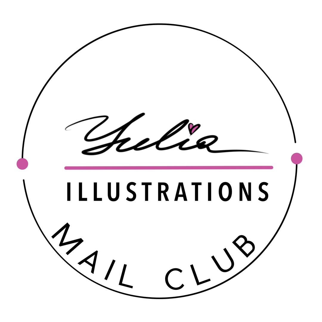 Yulia Illustrations Mail Club