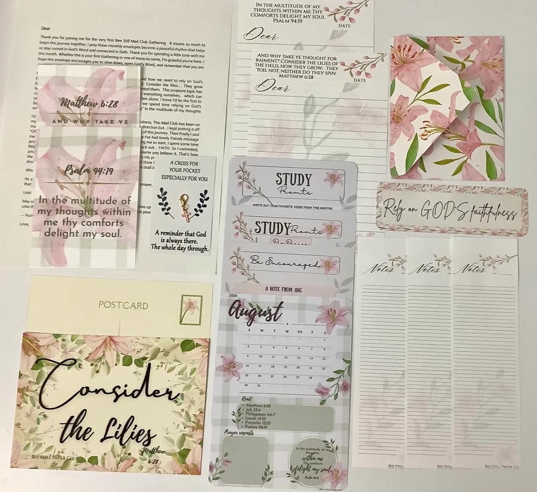 Bee Still Scripture Club  — image 1