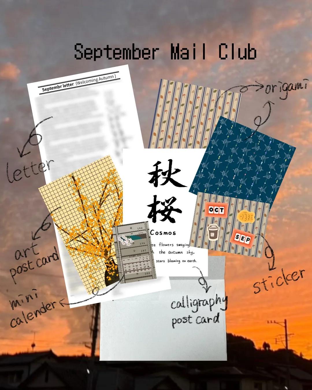 SAYA’s snail mail club — image 1