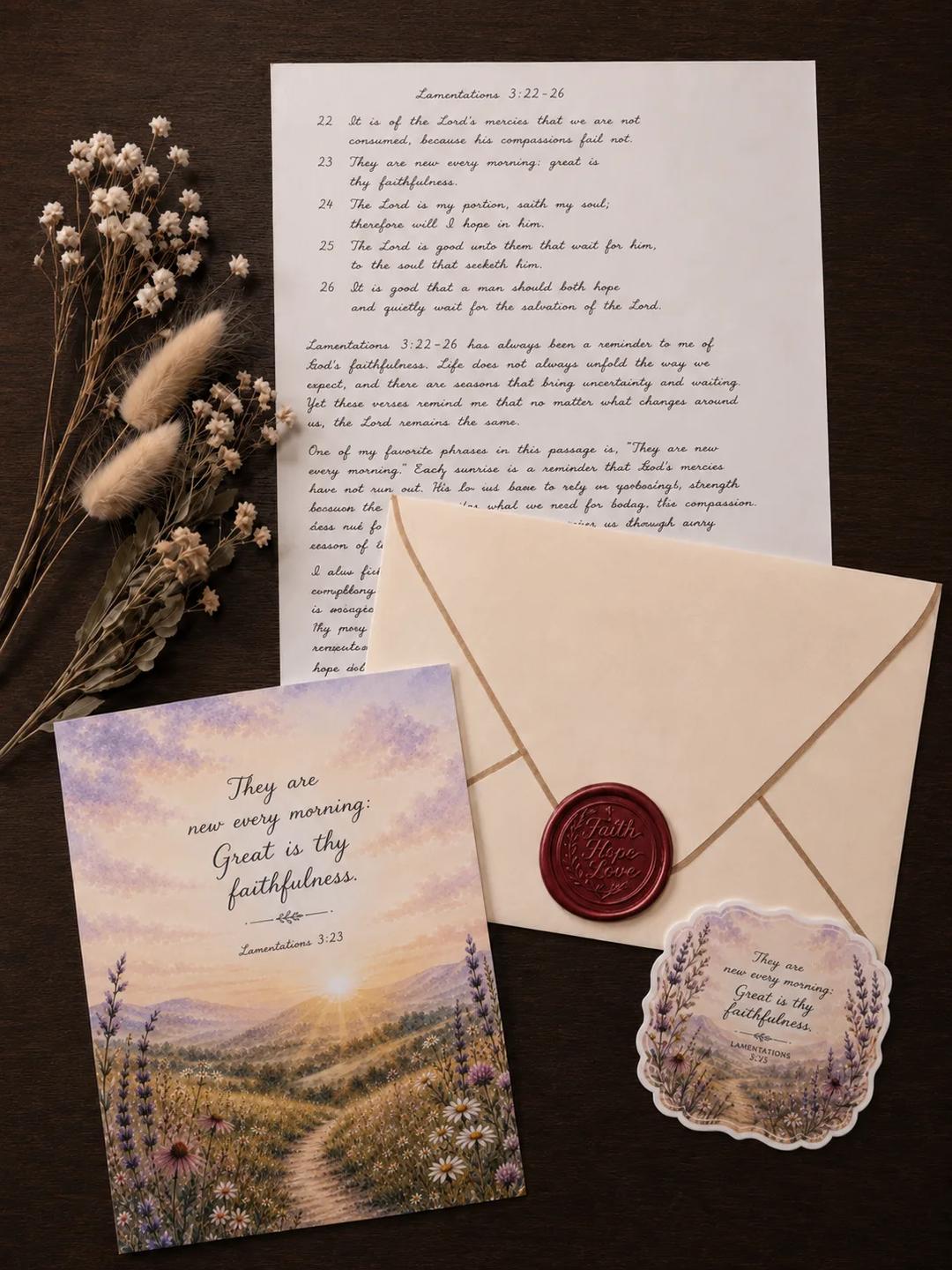 Faith Hope Love Letter Club — image 3