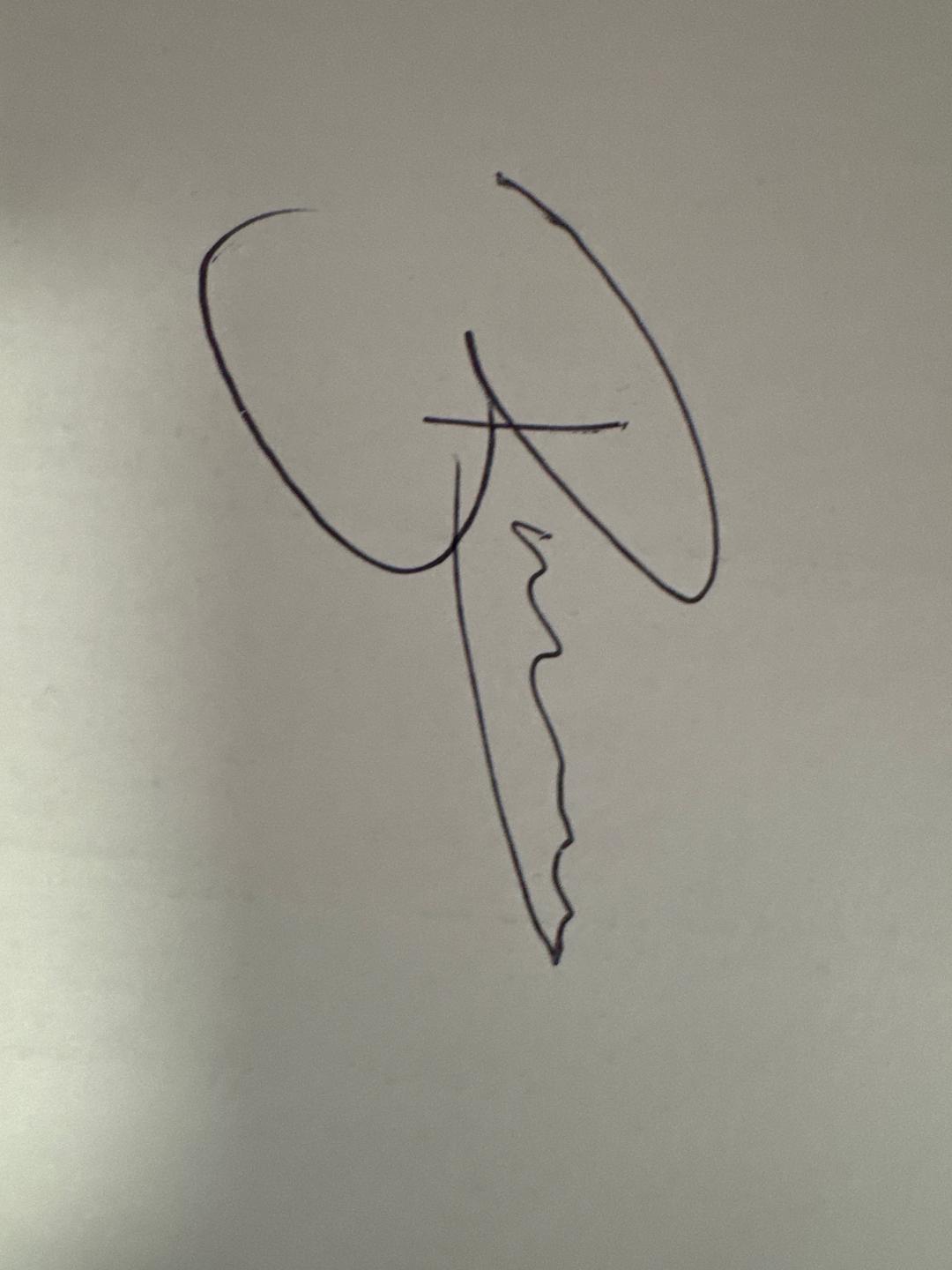 Gothic Romance Letter Club signature
