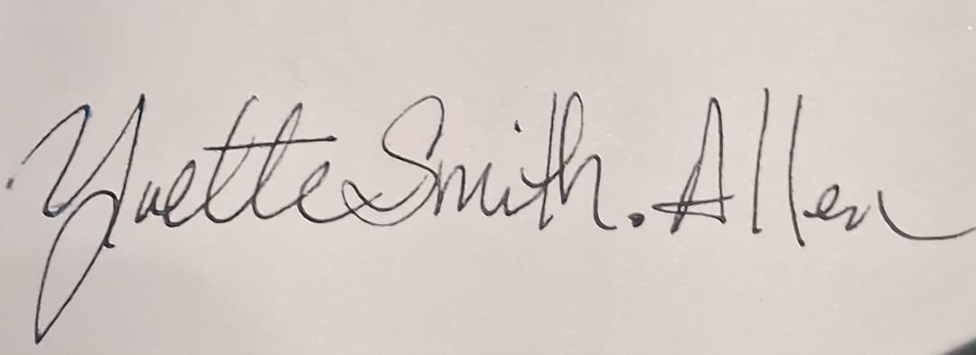My Little Print Club signature