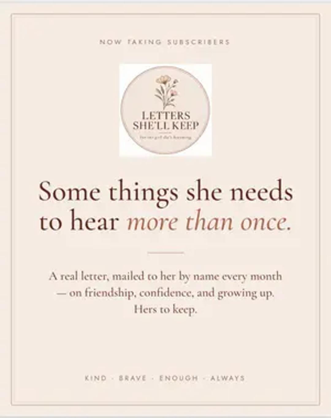Letters She’ll Keep thumbnail 1