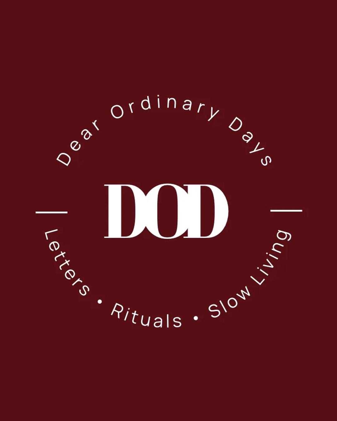 Dear Ordinary Days 
