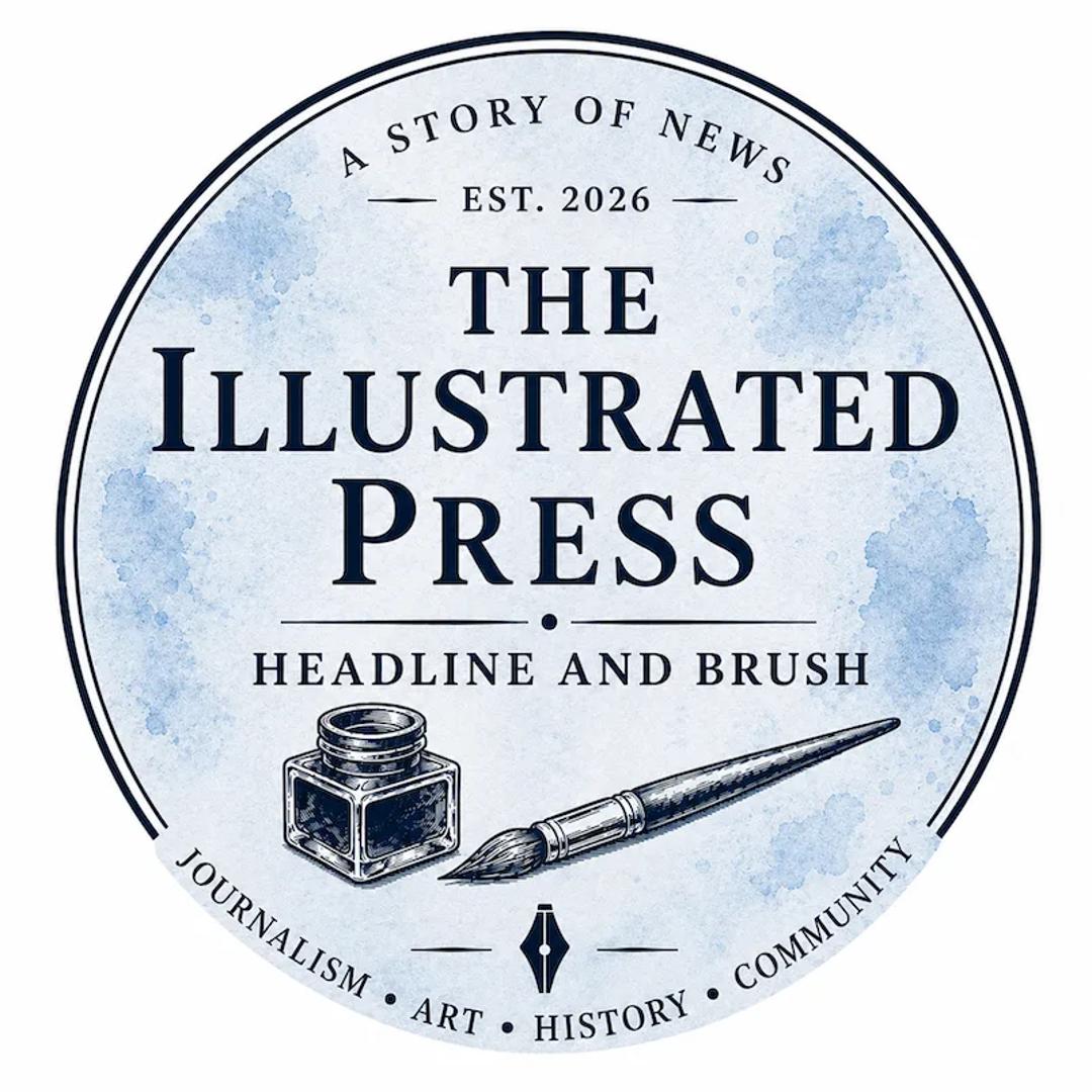 The Illustrated Press: Headline and Brush — image 1