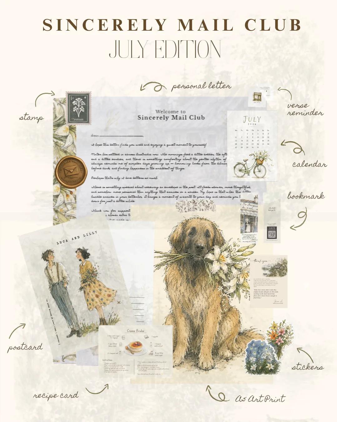 Sincerely Mail Club — image 1