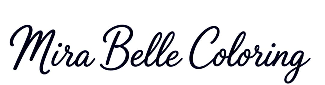 Color Me Mail by Mira Belle Coloring signature