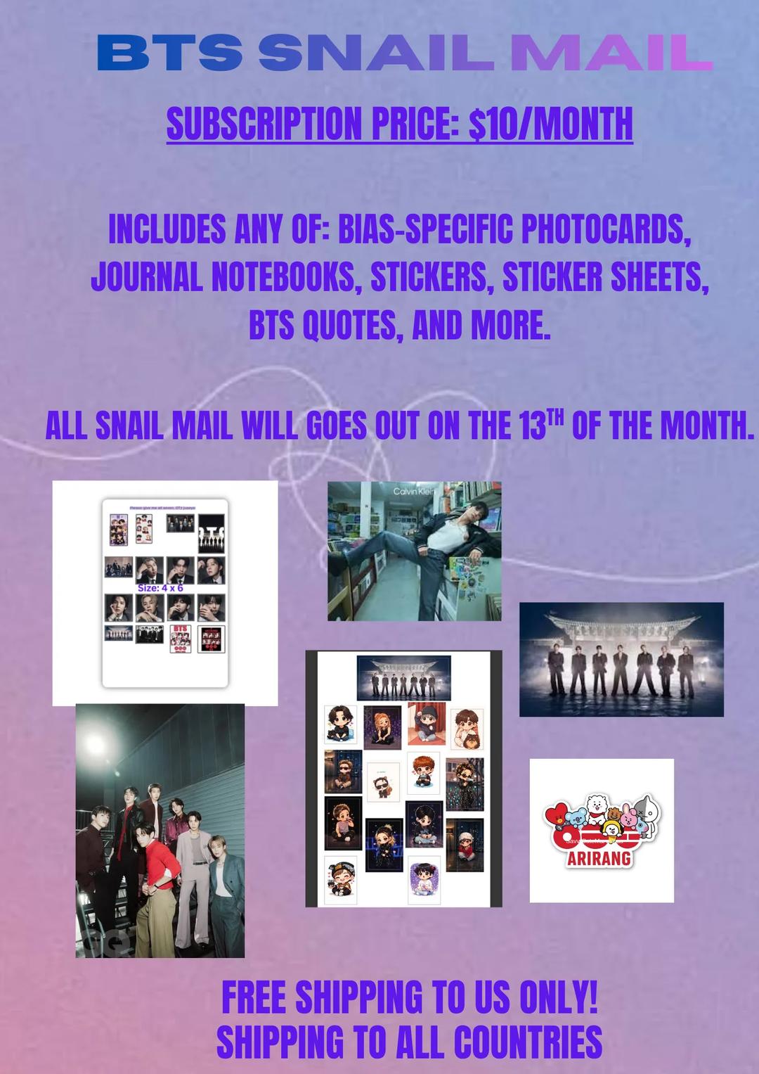 BTS Snail Mail — image 1