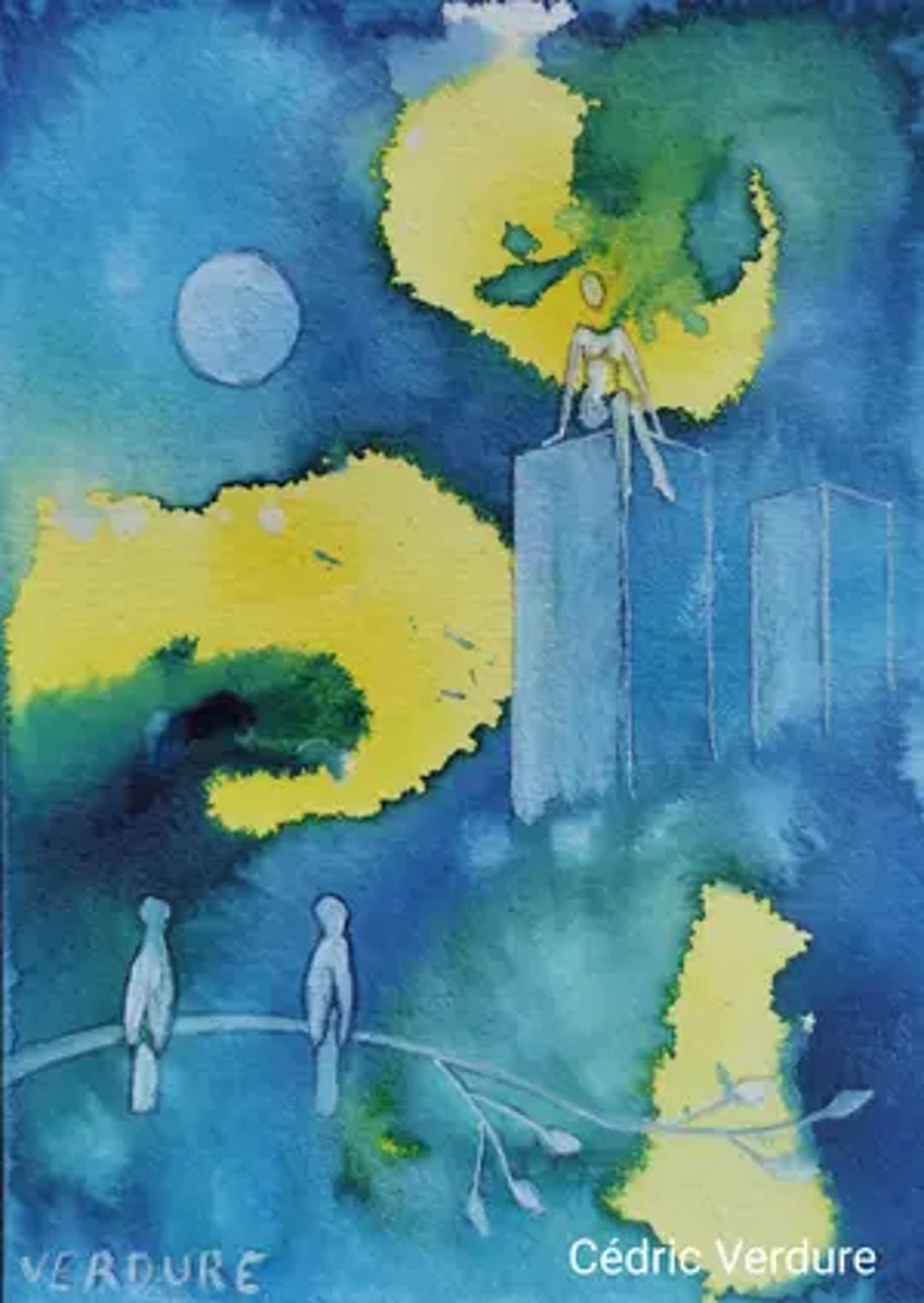 Cédric Verdure Artiste Peintre Sculpteur Vidéaste Musicien Scénographe Lumière Autodidacte  thumbnail 4
