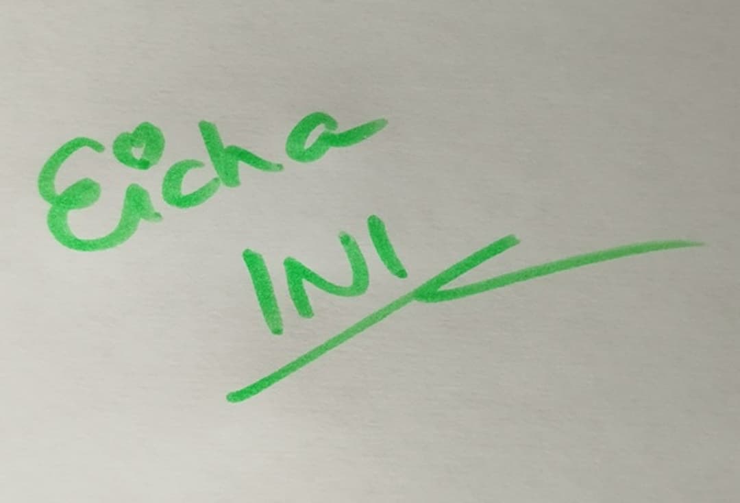 Unterschrift von Samma Freind
