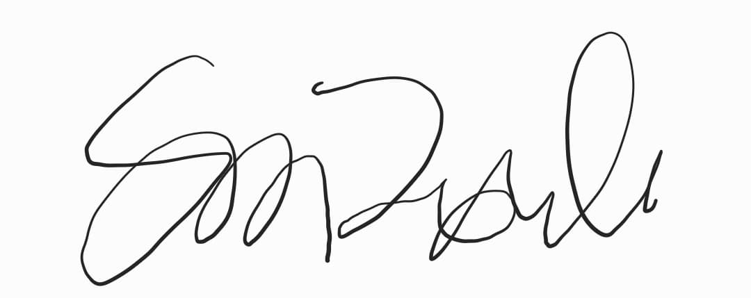 Charming Mail Club signature