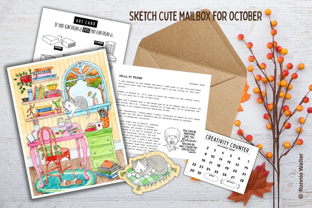 Sketch Cute MAILBOX — image 5