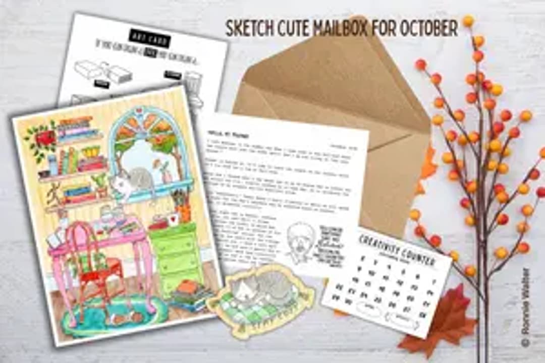 Sketch Cute MAILBOX thumbnail 5