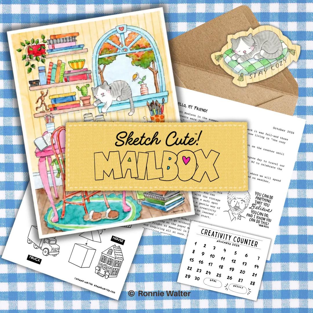 Sketch Cute MAILBOX