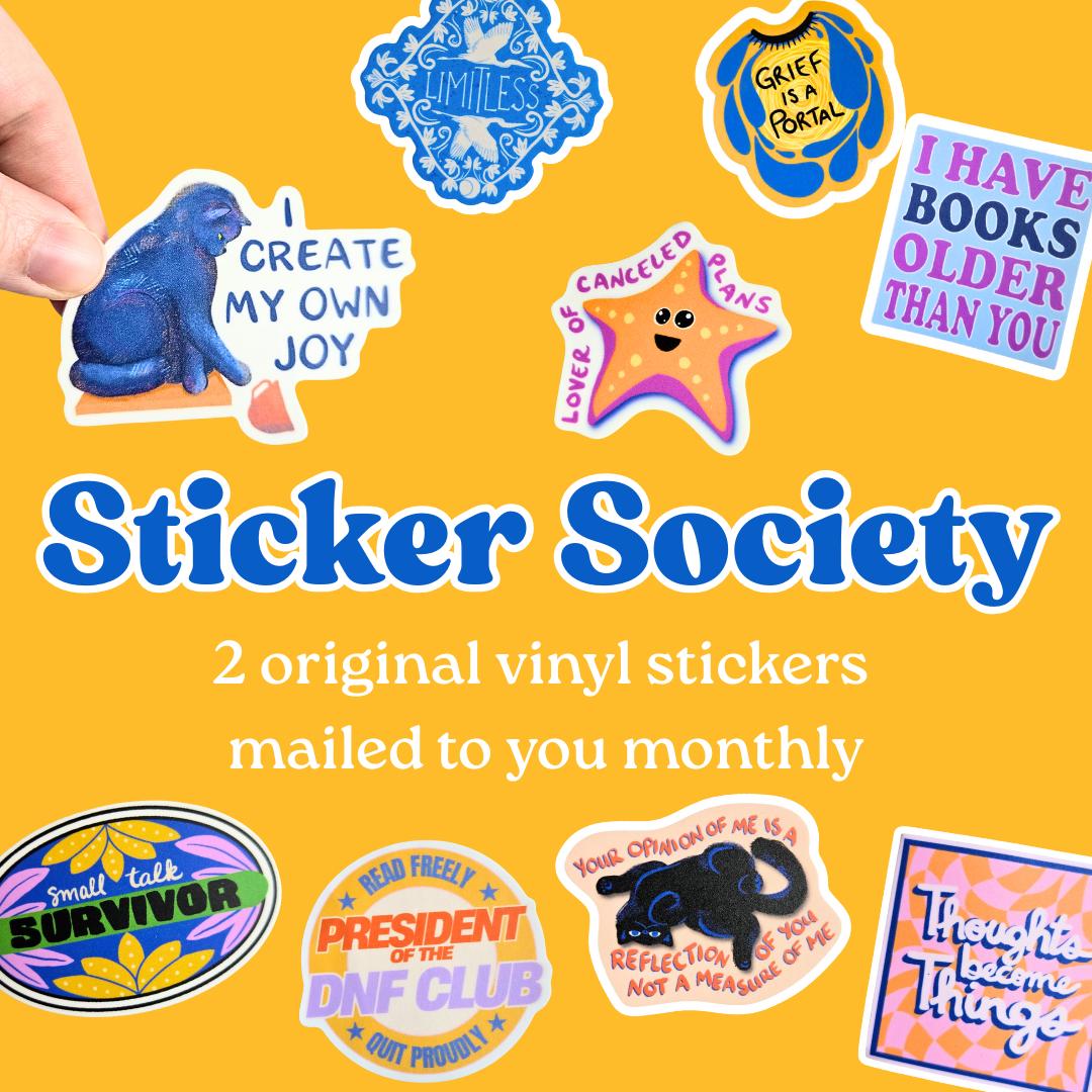 Sticker Society Monthly Mail Club