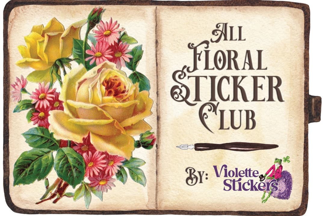 The All Floral Sticker Club