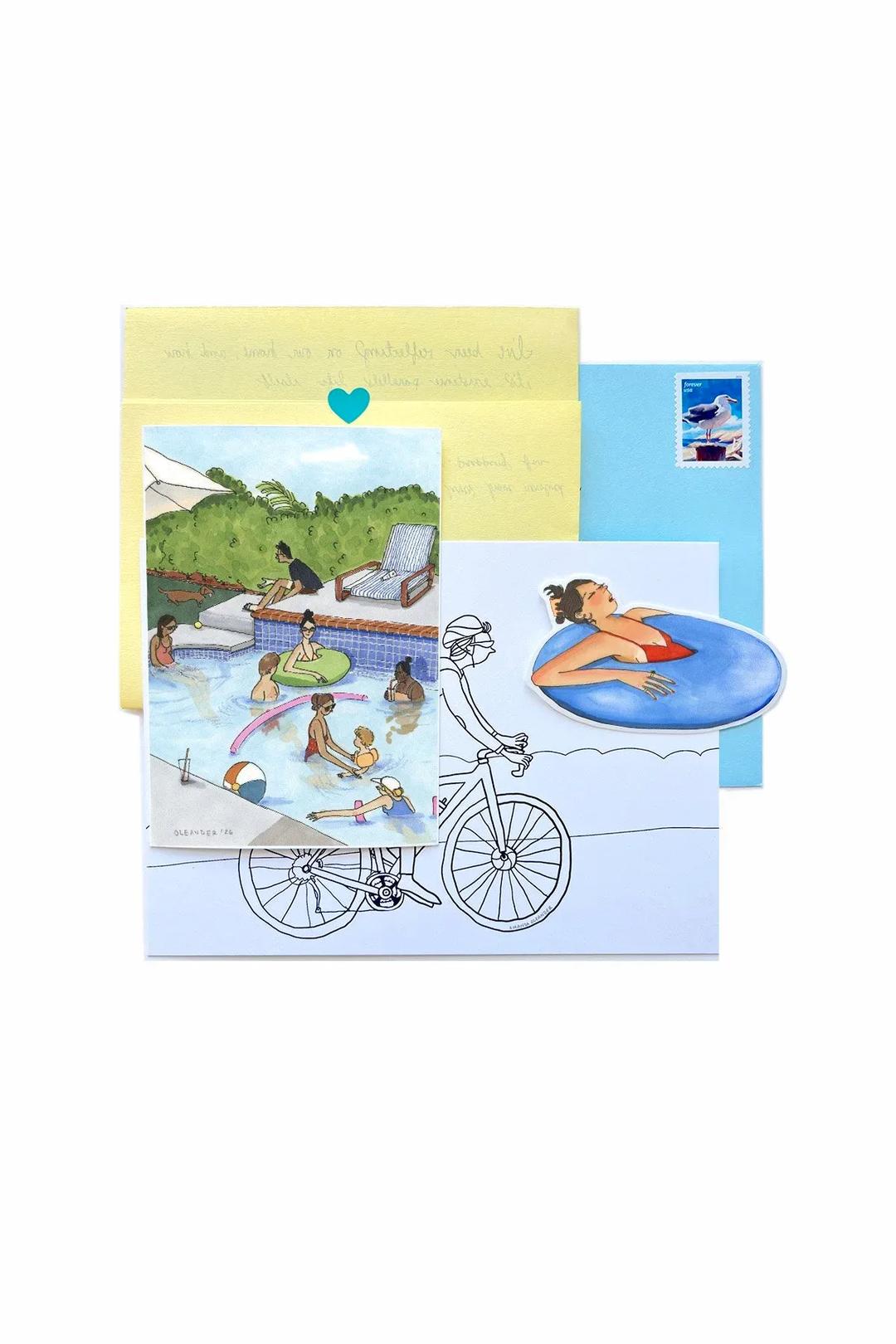 Amanda Oleander Snail Mail Art Club