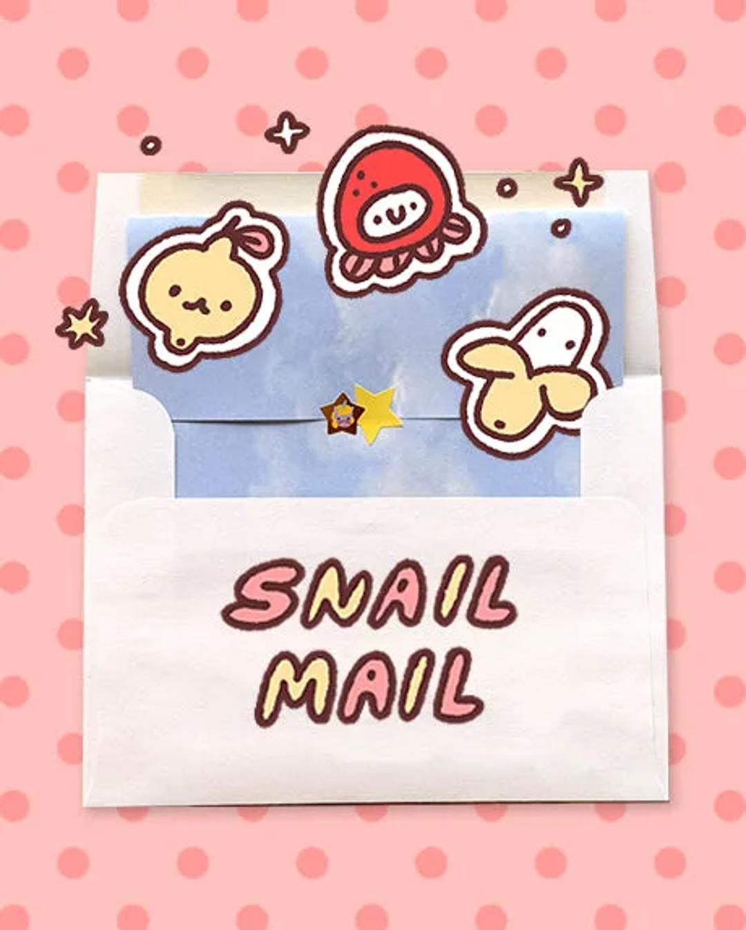 Apple Cheeks Snail Mail Club