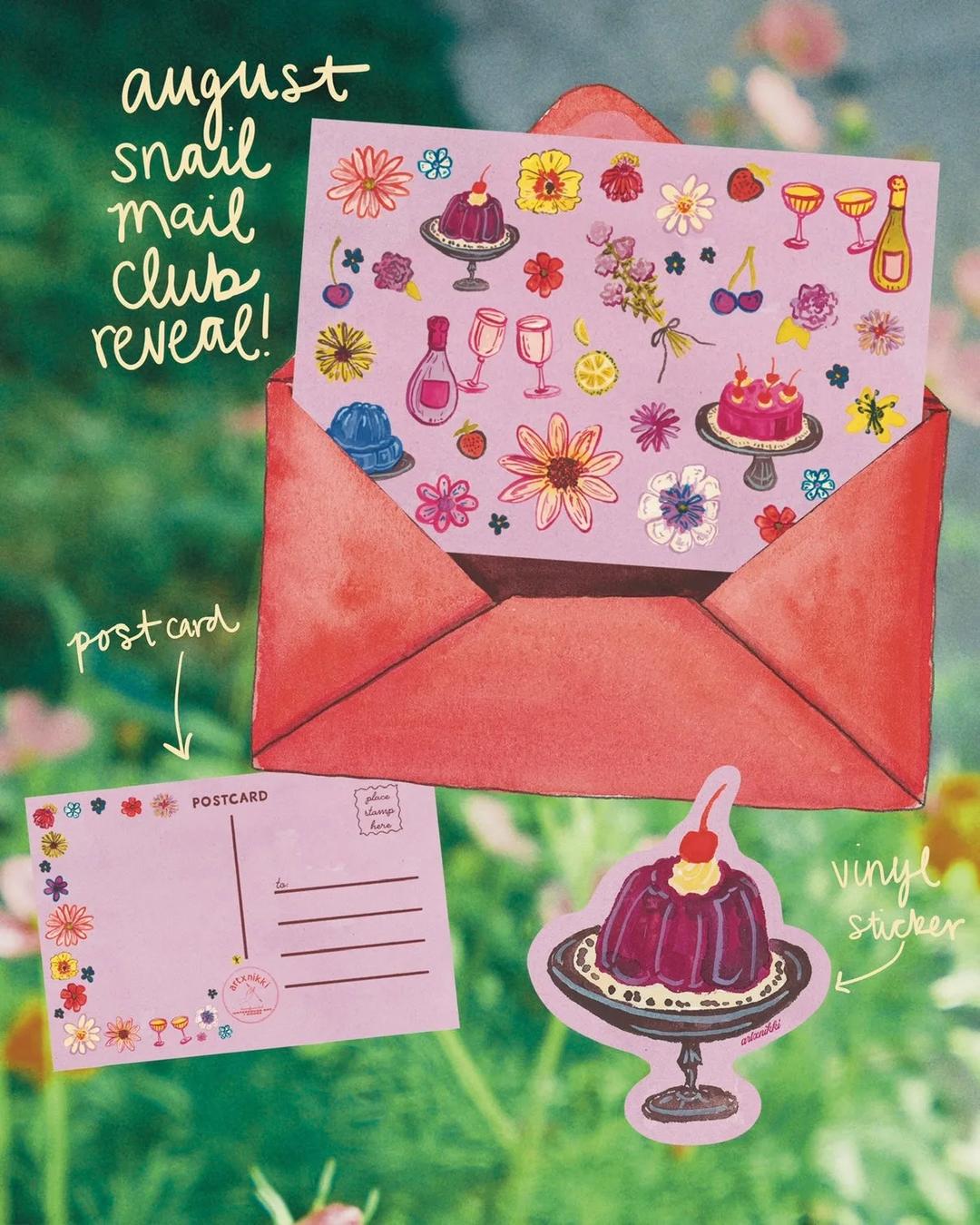 artxnikki Snail Mail Club