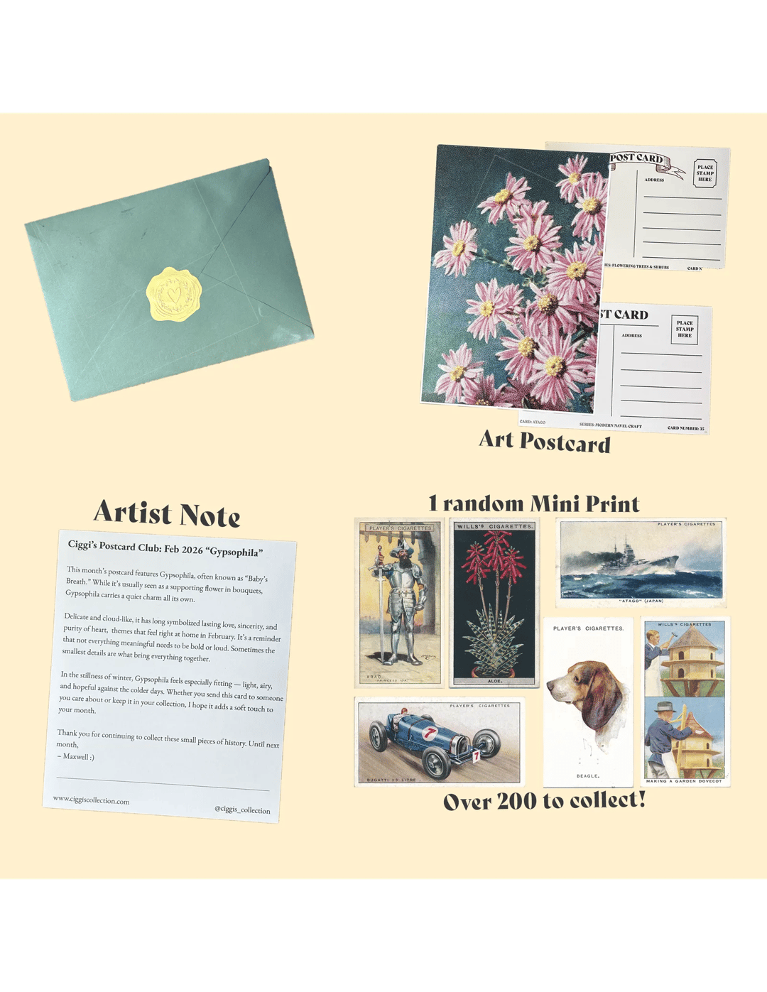 Ciggi's Postcard Club