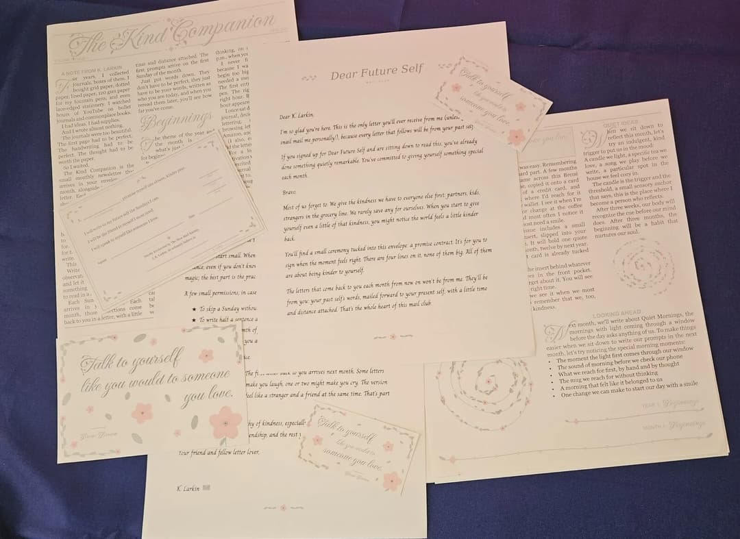 Dear Future Self Mail Club