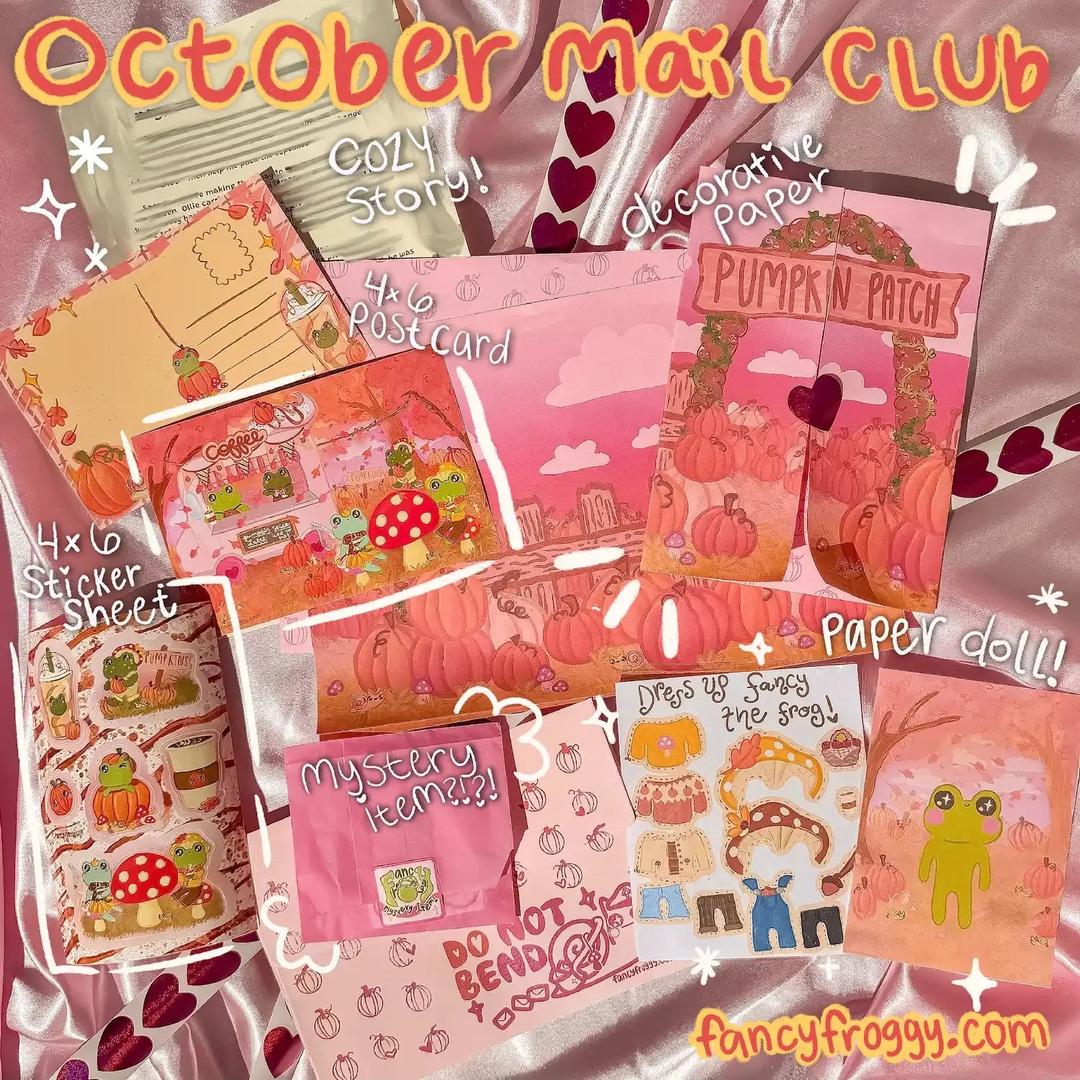 Fancy Froggy Snail Mail Club