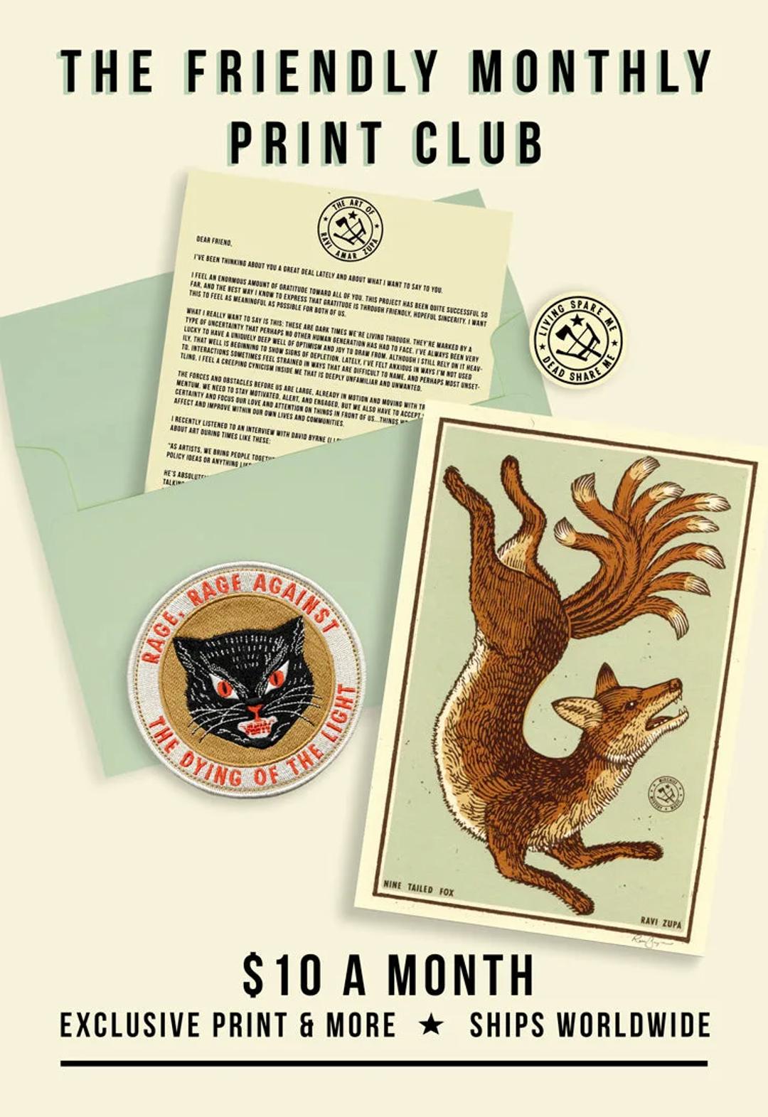 The Friendly Monthly Print Club