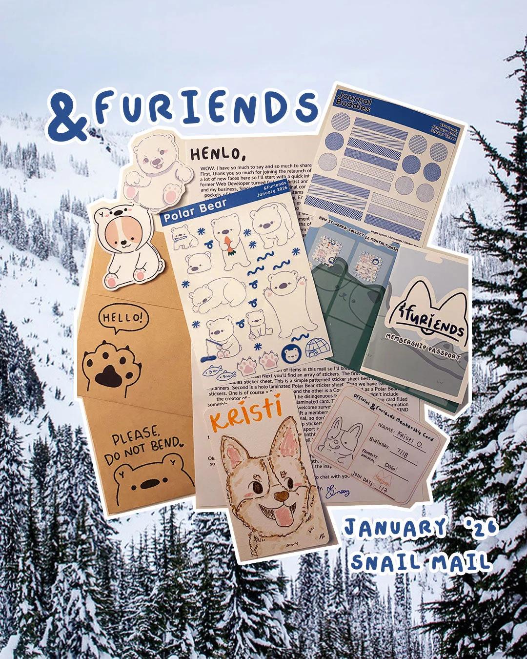 &Furiends Snail Mail Club