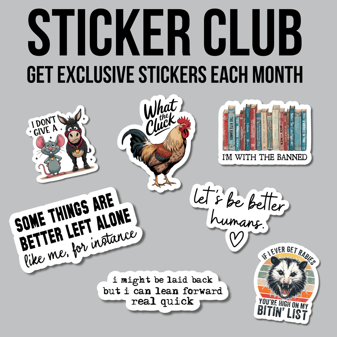 Fuzzy Loon Designs Sticker Club