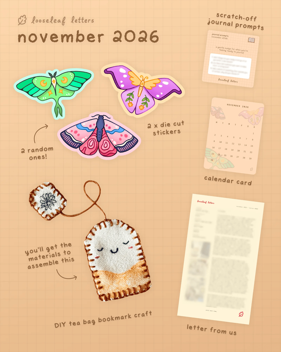 looseleaf letters