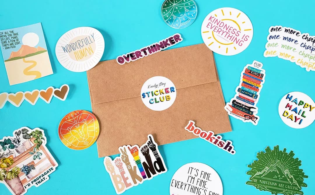Lucky Dog Sticker Club