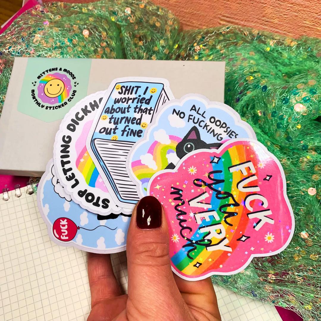 Mittens and Moods Monthly Sticker Club